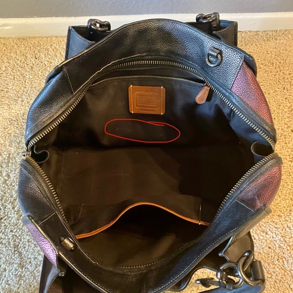 Coach Metallic Colorblock Dreamer & Custom Wallet - Picture 9 of 11